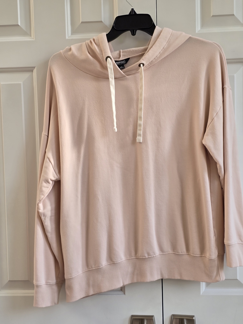 Buffalo David Bitton Blush Pink Cowl Hoodie Sweater